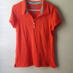 Bright Orange Aeropostale shirt Size XL